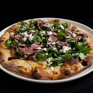 Extra Large Prosciutto and fig pizza